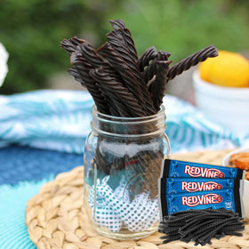 ZompoZ RedVines Licorice in gift box for celebrations