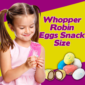 ZompoZ Woppers Robin Eggs bright colors on a candy tray for dessert table appeal.