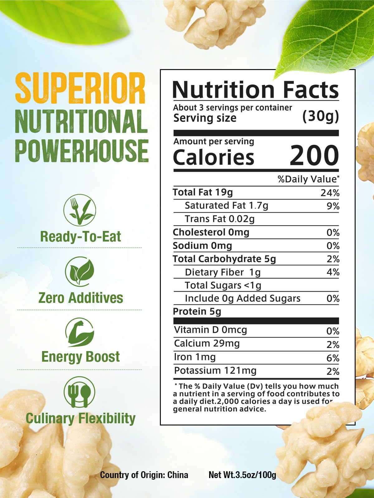 Zorrer raw nuts reveal natural sweetness