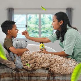 Zorritone syrup eucalyptus-mint aroma enhances breath during use.