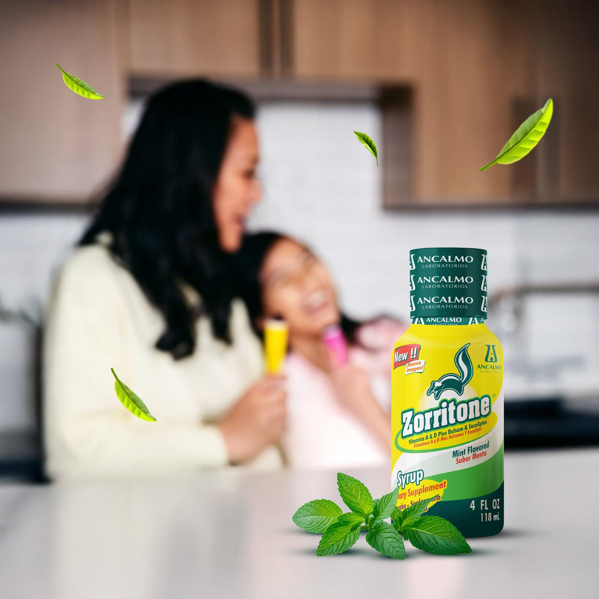 Zorritone syrup with vitamin A and D3 provides a soothing, refreshing experience.