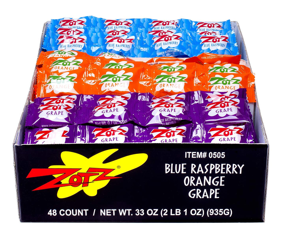 Zotz Fizzy Old Fashioned Candy with fizzy center, ideal for nostalgic snacking and sharing.
