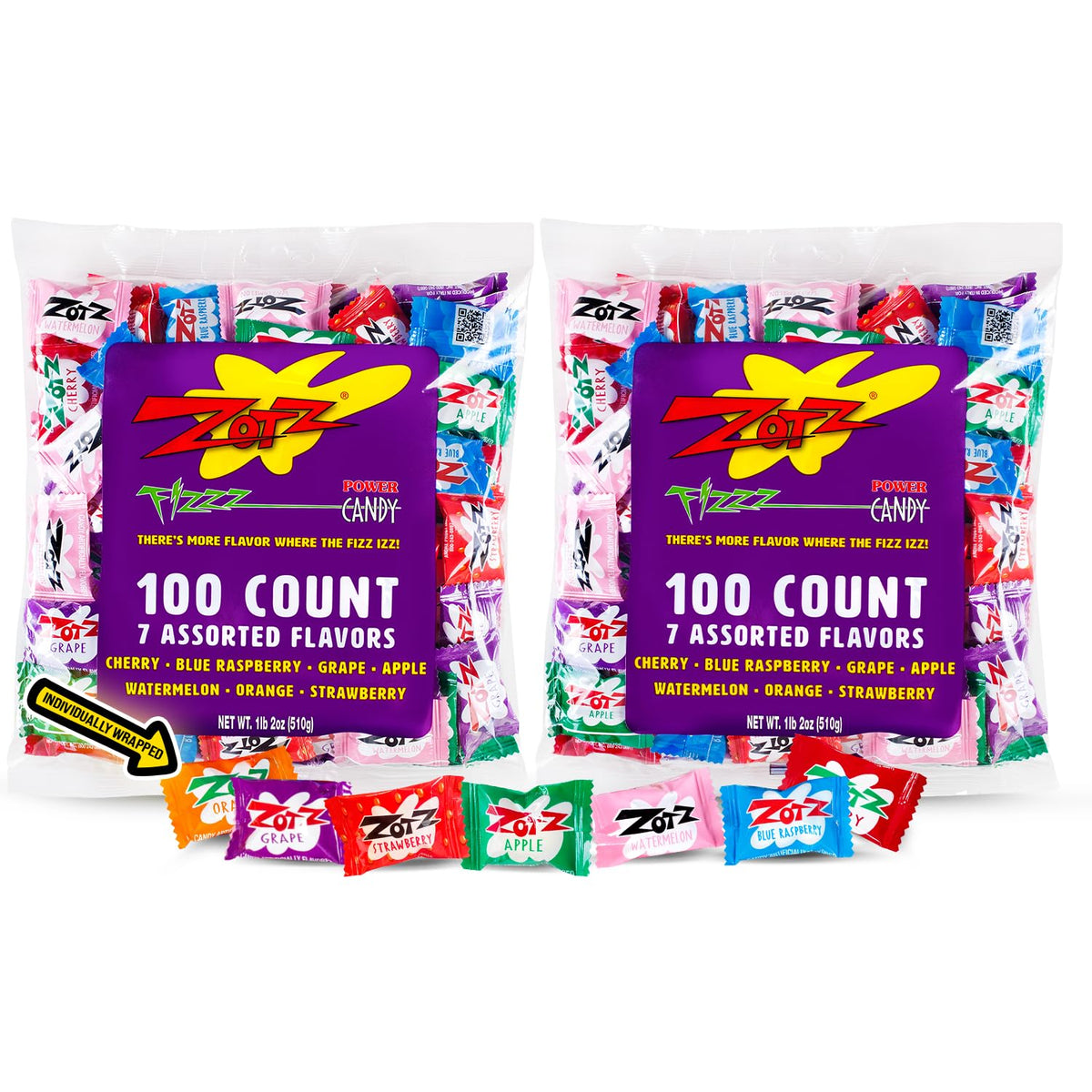 Zotz fizzy-sour-candy-shell offers tangy fizz for nostalgic snacking