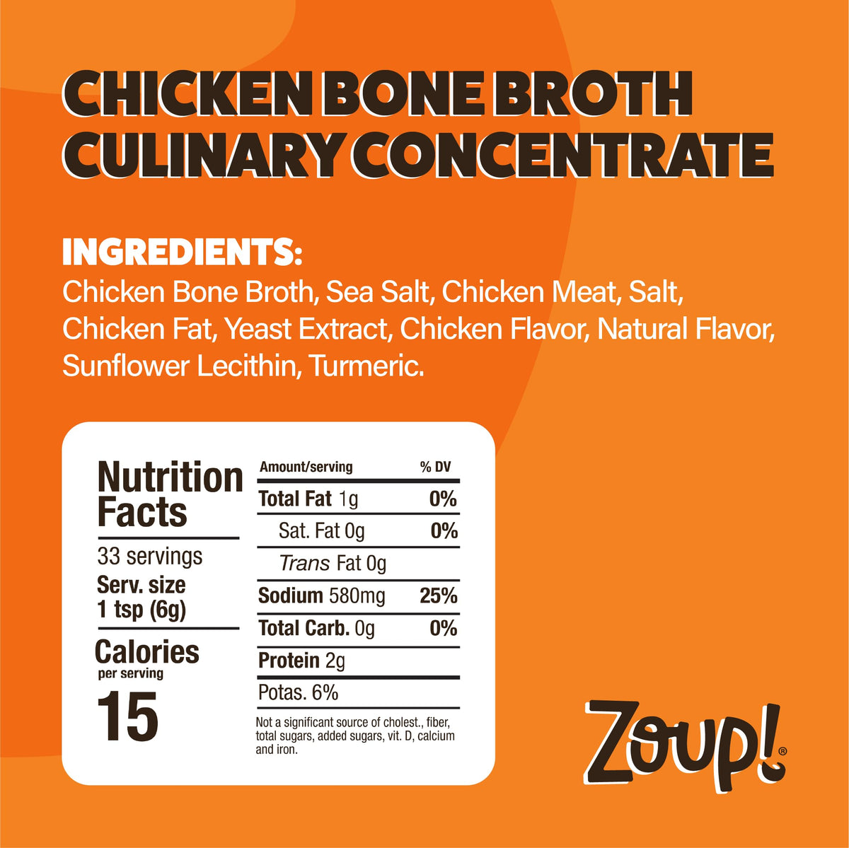 Pouring Zoup! broth from the bottle into a simmering pot for cooking.