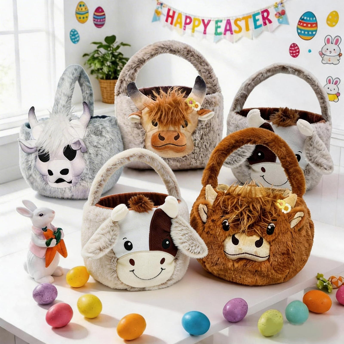 ZRPSIZP Easter Basket gift-ready presentation makes a charming Easter gift
