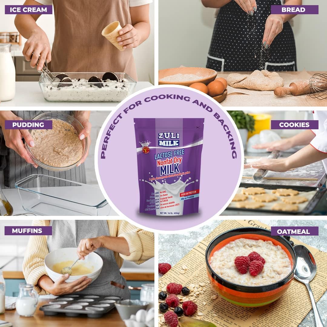Zulimilk Measuring spoon usage for quick rehydration and recipes.