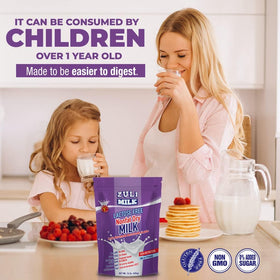 Zulimilk shelf-stable powder keeps dairy options ready for travel.