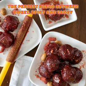 Zumba Pica Forritos Chamoy sauce as michelada mix for drinks