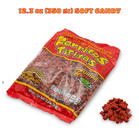 Zumba Pica tamarind candy pack highlighting sweet-sour-spicy notes for snacking