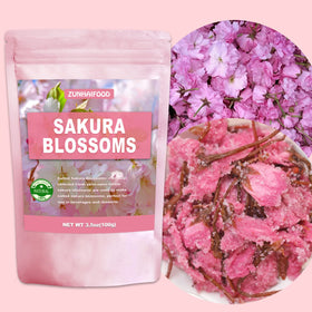 Zunhai Food sakura bloom garnish elevates desserts with a floral touch.