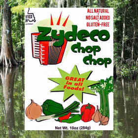 Zydeco Chop Chop base paired with jambalaya or rice dressing for versatile flavor use